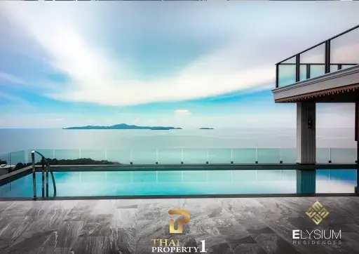 Finest Luxury In Pattaya - One Bedroom Sea View Unit At Elysium Residences