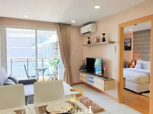 Furnished One Bedroom Condo At Whale Marina Condo - Na Jomtien