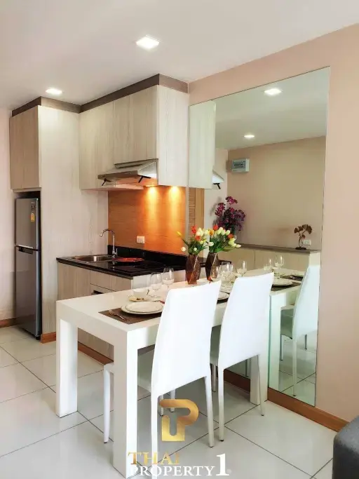 Furnished One Bedroom Condo At Whale Marina Condo - Na Jomtien