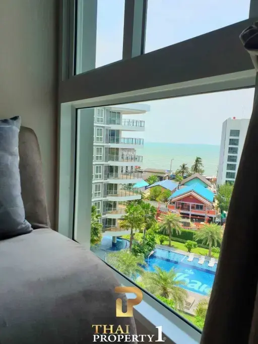 Furnished One Bedroom Condo At Whale Marina Condo - Na Jomtien