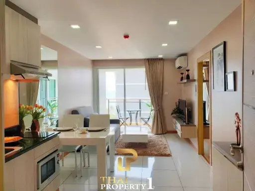 Furnished One Bedroom Condo At Whale Marina Condo - Na Jomtien