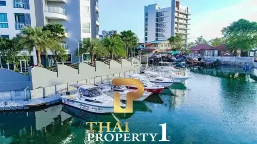 Furnished One Bedroom Condo At Whale Marina Condo - Na Jomtien