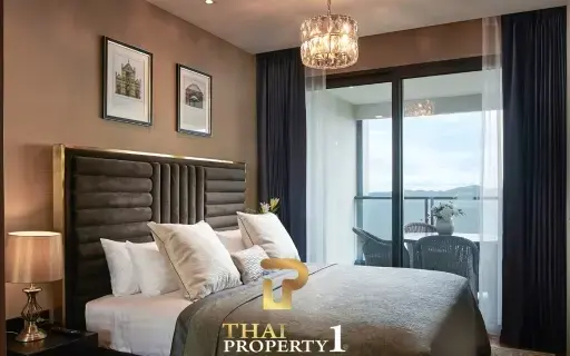 Finest Luxury In Pattaya - Top Floor 2 Bedroom Sea View Unit At Elysium Residences