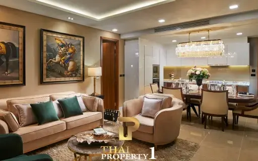 Finest Luxury In Pattaya - Top Floor 2 Bedroom Sea View Unit At Elysium Residences