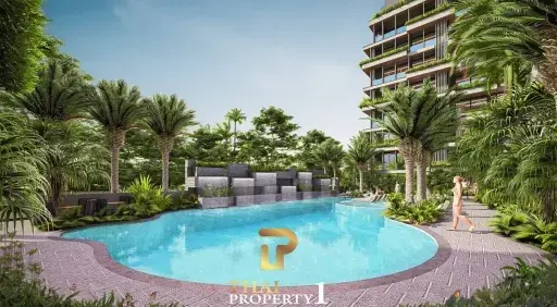 Siam Oriental Oasis, Pratumnak Pattaya, Two Bedroom Condo