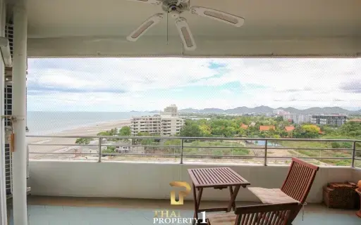 Ideally Located Beach Front 2 Bed Condo For Sale At Palm Pavilion Hua Hin