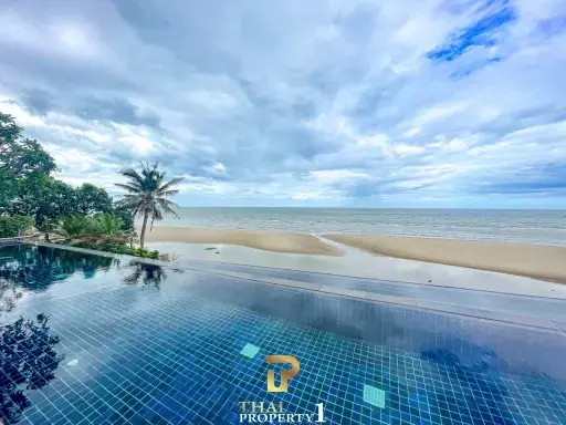 Ideally Located Beach Front 2 Bed Condo For Sale At Palm Pavilion Hua Hin