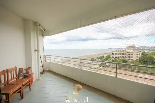 Ideally Located Beach Front 2 Bed Condo For Sale At Palm Pavilion Hua Hin