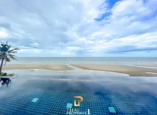 Ideally Located Beach Front 2 Bed Condo For Sale At Palm Pavilion Hua Hin