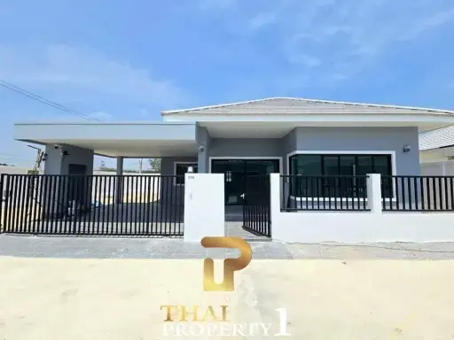 Brand New 3 Bedroom House - Baan Sritara Hua Hin