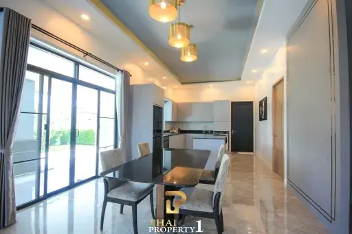 Top Quality New Bali Style 3 Bedroom Pool Villa For Sale - Hua Hin/Cha Am