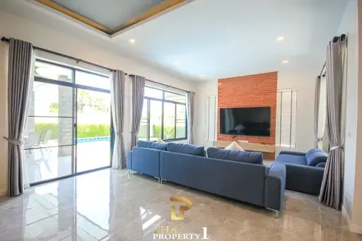 Top Quality New Bali Style 3 Bedroom Pool Villa For Sale - Hua Hin/Cha Am