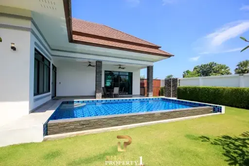 Top Quality New Bali Style 3 Bedroom Pool Villa For Sale - Hua Hin/Cha Am