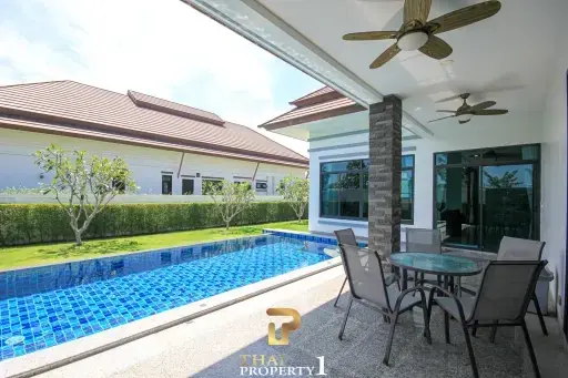 Top Quality New Bali Style 3 Bedroom Pool Villa For Sale - Hua Hin/Cha Am