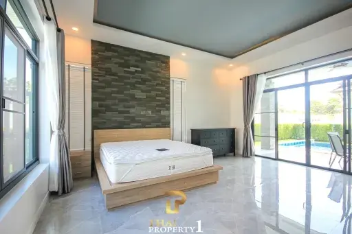 Top Quality New Bali Style 3 Bedroom Pool Villa For Sale - Hua Hin/Cha Am