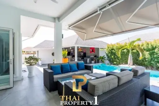 Modern High Quality 4 Bed Pool Villa For Sale - Hua Hin Soi 70