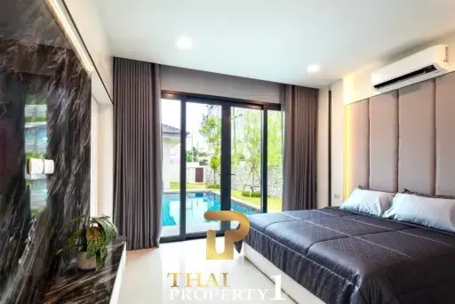 New Charming 3 Bed Pool Villa Garden Ville 8 - Huai Yai Pattaya