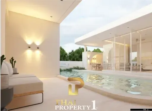 Private Pool Villa With Modern and Cozy Design - Le Leaf Sea Beach - Pranburi