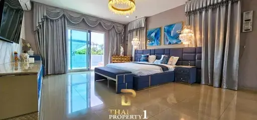 Large Family 6 Bed Pool Villa On 1 Rai 70 Sqw. Plot - Huai Yai - Pattaya