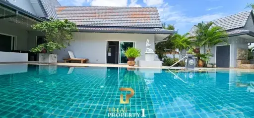 Large Family 6 Bed Pool Villa On 1 Rai 70 Sqw. Plot - Huai Yai - Pattaya