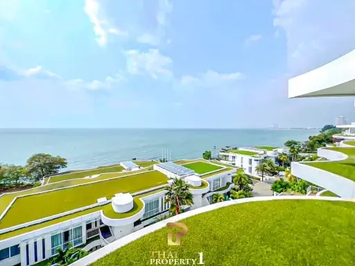 Corner Unobstructed Sea View Condo At Pure Sunset Beach - Na Jomtien