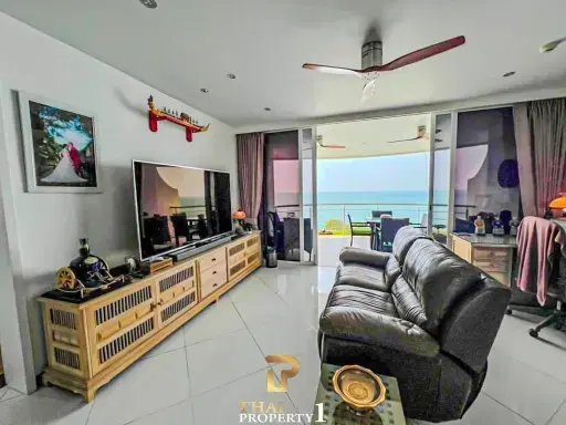 Corner Unobstructed Sea View Condo At Pure Sunset Beach - Na Jomtien