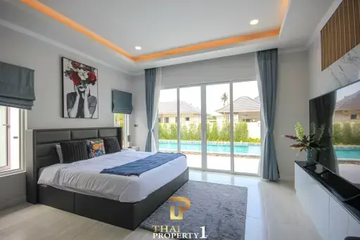 READY TO MOVE IN - New Magnificent 3 Bed, 3 Bath Pool Villa - The Coco Hua Hin