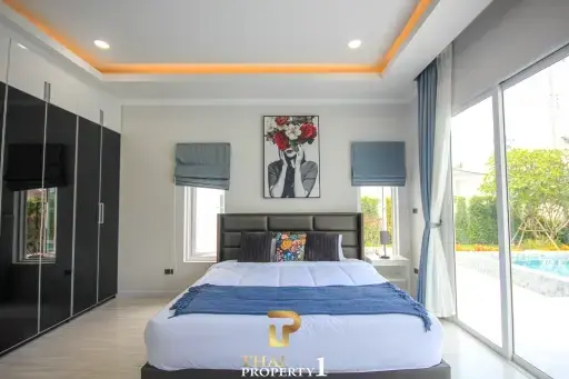 READY TO MOVE IN - New Magnificent 3 Bed, 3 Bath Pool Villa - The Coco Hua Hin