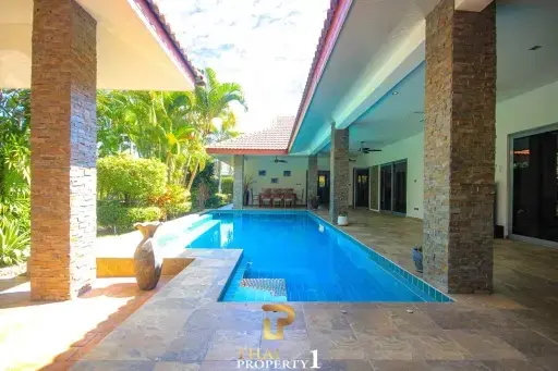 Wijitra Village Hua Hin - Large Two Bedroom Pool Villa For Sale