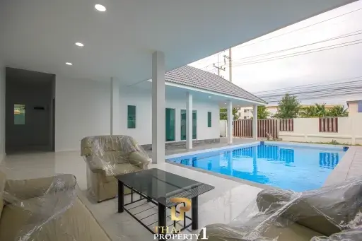 Newly Built Thai Style Pool Villa Hua Hin Soi 102