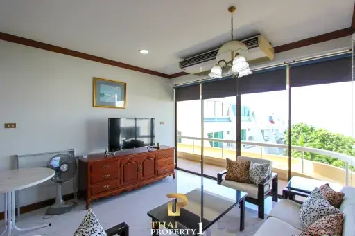 Sea View -  2 Bedroom Condo At Chom Talay Villa - Jomtien