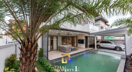 New Exclusive Luxury Pool Villas In The Heart Of Pattaya -Zensiri Midtown Villas