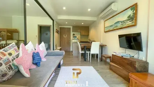 Ground Floor 40.49 Sqm. One Bed Unit At Rain Condo Cha Am