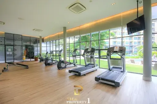 Ground Floor 40.49 Sqm. One Bed Unit At Rain Condo Cha Am