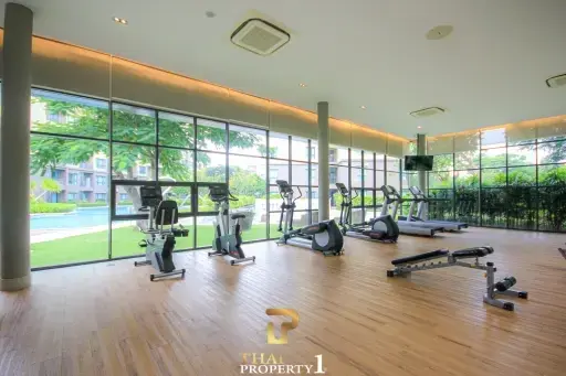 Ground Floor 40.49 Sqm. One Bed Unit At Rain Condo Cha Am