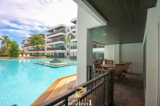 Ground Floor Pool Access 3 Bed Condo At Beach Palace Cha Am