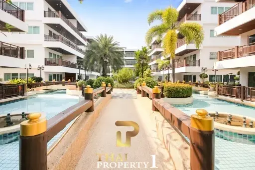 Ground Floor Pool Access 3 Bed Condo At Beach Palace Cha Am