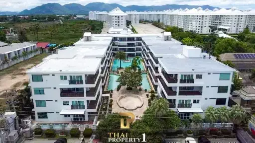 Ground Floor Pool Access 3 Bed Condo At Beach Palace Cha Am