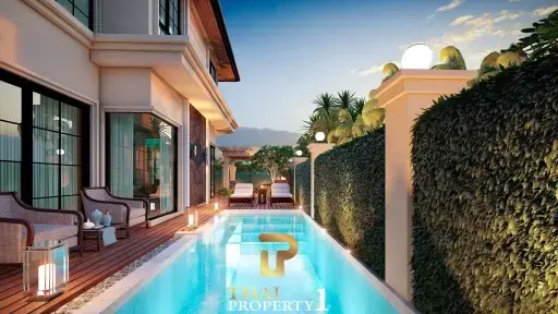 Exclusive Pool Villa Project On The Top Of Golden Location In Pattaya