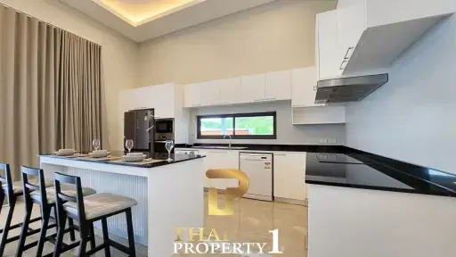 New Modern Design 3 Bedroom Pool Villa With Mountain-Views - Hua Hin