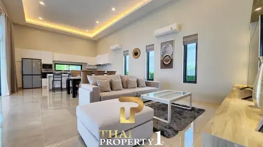 New Modern Design 3 Bedroom Pool Villa With Mountain-Views - Hua Hin