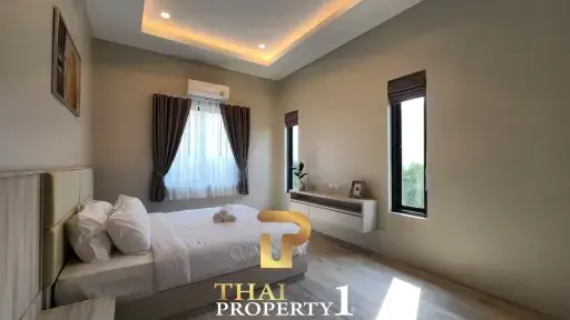 New Modern Design 3 Bedroom Pool Villa With Mountain-Views - Hua Hin