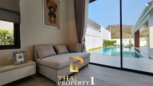 New Modern Design 3 Bedroom Pool Villa With Mountain-Views - Hua Hin