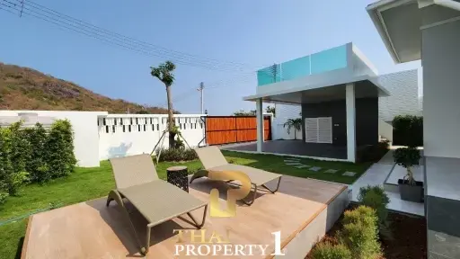 New Modern Design 3 Bedroom Pool Villa With Mountain-Views - Hua Hin