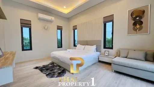 New Modern Design 3 Bedroom Pool Villa With Mountain-Views - Hua Hin