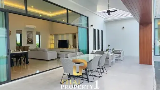 New Modern Design 3 Bedroom Pool Villa With Mountain-Views - Hua Hin