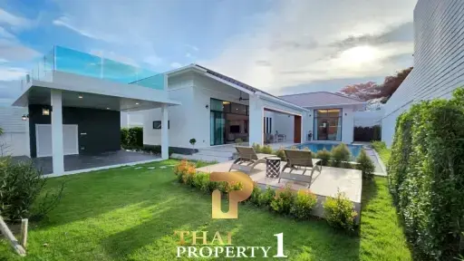 New Modern Design 3 Bedroom Pool Villa With Mountain-Views - Hua Hin