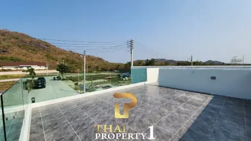 New Modern Design 3 Bedroom Pool Villa With Mountain-Views - Hua Hin