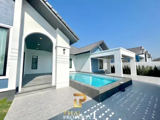 Ready To Move In - New U-shaped Pool Villa - Cha Am South