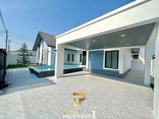 Ready To Move In - New U-shaped Pool Villa - Cha Am South